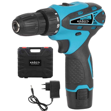 LXINDIA Corded and Cordless Drills KROST 12V Cordless Drill Machine (TR6101 DM)