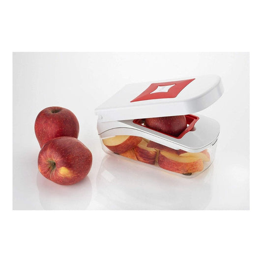 LX INDIA Fruit Cutter Kuber Industries 12 in 1 Multipurpose Fruit  Cutter - Chopper, Dicer, Grater, Slicer, All in One (Red)