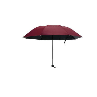 LXINDIA Umbrella Kuber Industries 3 Fold Manual Umbrella (Red)