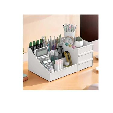 LXINDIA Pen Holder Kuber Industries 8 Compartments Pen and Pencil Holder