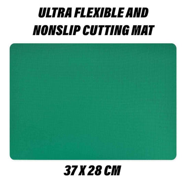 LXINDIA Choping Board Kuber Industries Chopping Mat Green (2 Pieces)