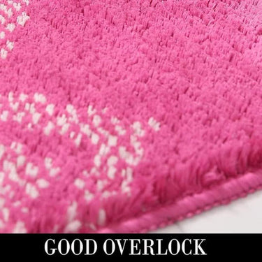 LXINDIA mats Kuber Industries Extra Soft Bathroom Mat (Pink)