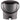 LXINDIA Bin Kuber Industries Multiuses Plastic Pedal Dustbin (Grey)