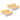 LX INDIA Ice Cube Tray Kuber Industries Pack of 4 Ice Cube Tray with Lid Yellow