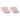 LX INDIA Ice Cube Tray Pink Kuber Industries Pack of 6 Ice Cube Tray with Lid