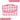LX INDIA Mattress protector Kuber Industries Pink Check‑Design Chatai Mat