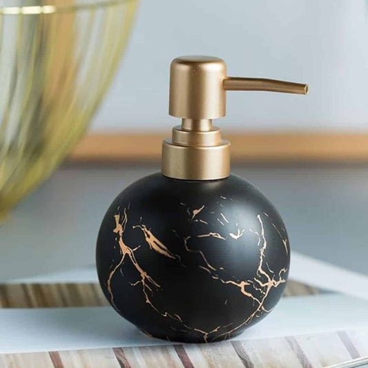LXINDIA soap dispenser Kuber Industries Soap Dispenser 300ML (Black)