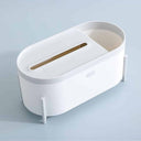 LXINDIA Tissue Dispenser Kuber Industries Tissue Holder (White)