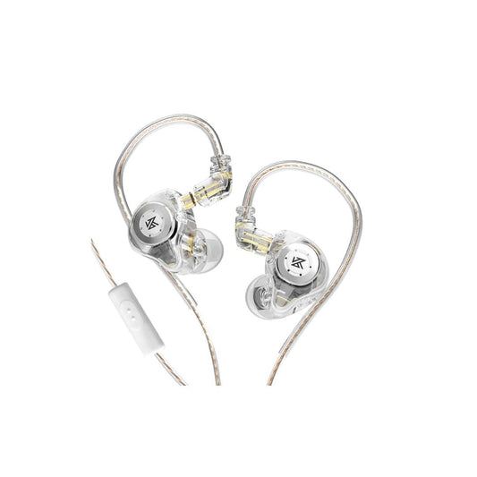LXINDIA Earbuds KZ EDX Pro IEM Earphone (White )
