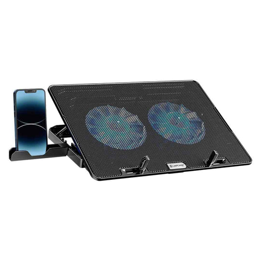 LX INDIA Cooling pad Lapcare DCX-A101 ChillMate Laptop Cooler (Black)