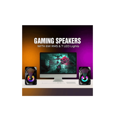 LXINDIA speaker LAPCARE USB2.0 Gaming Speaker (LUS-003)