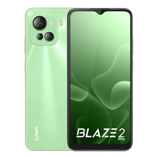 LXINDIA Smart phone Lava Blaze 2 Pro 8 GB RAM 128GB UFS Storage (Cool Green)