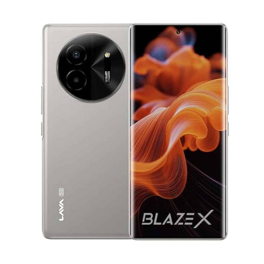 LXINDIA Smart phone Lava Blaze X 5G  6GB RAM  128GB Storage (Titanium Grey)