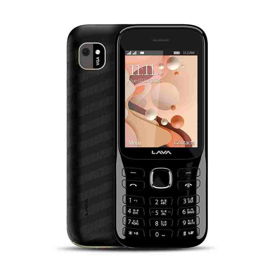 LX INDIA Keypad Phone Black Gold Lava Gem 2025 Dual Sim Keypad Phone