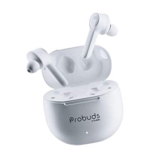 LX INDIA Earbuds white Lava Probuds 21 45 Hrs Playtime with 60Mah