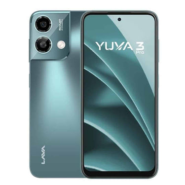 LXINDIA Smart phone Lava Yuva3 Pro 8GB RAM  128GB Storage (Forest Viridian)