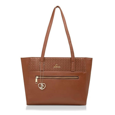 LX INDIA Bag Lavie Women Nova Tote Bag (Brown Tan)