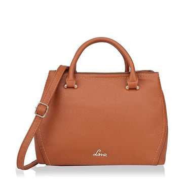 LX INDIA Bag Tan Lavie Women Omnia Medium Satchel Bag