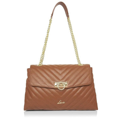 LX INDIA Bag Tan Lavie Women Veden Large Flap Satchel Bag