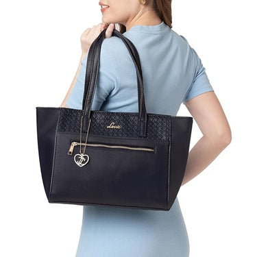 LX INDIA Bag Navy Blue Lavie Women Wanda Large Tote Bag