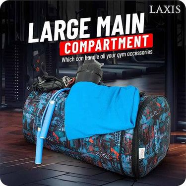 LXINDIA Gym Bags LAXIS Gym Bag  Water Repellent Polyester Material Duffel Bag