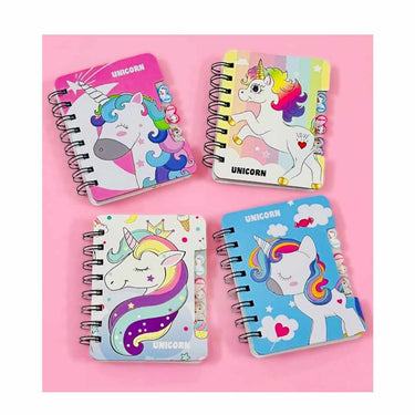 LX INDIA Pocket Diaries Le Delite Unicorn Diary Combo Set(Pack of 4)