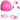 LXINDIA Swimming Kit LEBAMI Swimming Kit Goggles Swim Cap Nose Clip Ear Plugs (Pink)