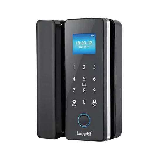 LX INDIA Smart Lock Ledgebit Digital Glass Door Smart Lock