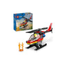 LXINDIA Toys LEGO City Fire Rescue Helicopter Building Set (85 Pieces)