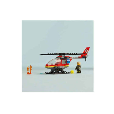 LXINDIA Toys LEGO City Fire Rescue Helicopter Building Set (85 Pieces)