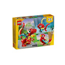 LXINDIA Toys LEGO Creator Red Dragon 3in1 Animal Toy Set (149 Pieces)