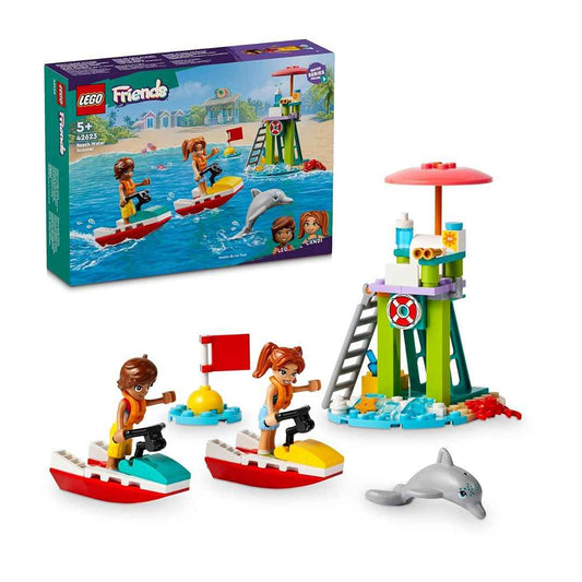 LXINDIA Beach Toys LEGO Friends Beach Water Scooter Lifeguard Toy