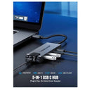 LXINDIA Dock Station Lemorele 5 in 1 USB C Hub with 1000Mbps Ethernet