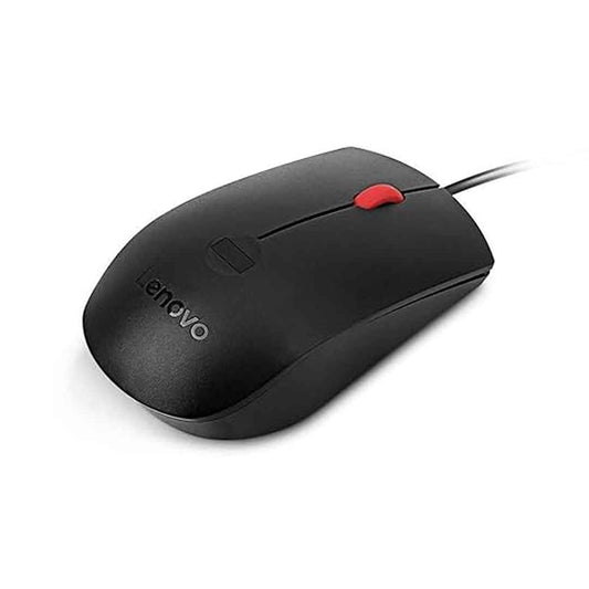 LX INDIA Mouse Lenovo Fingerprint Biometric USB Mouse