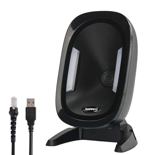 LX INDIA Barcode and QR Code Scanner LENVII 1D 2D Desktop Barcode Scanner