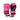 LXINDIA Boxing Kit LEW Classic PU Leather Fight Boxing Gloves Pink