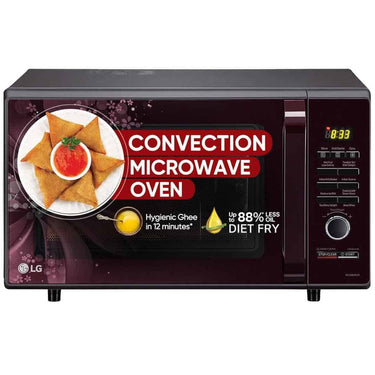 LXINDIA Microwave Ovan LG 28 L Convection Microwave Oven (MC2886BRUM) Black