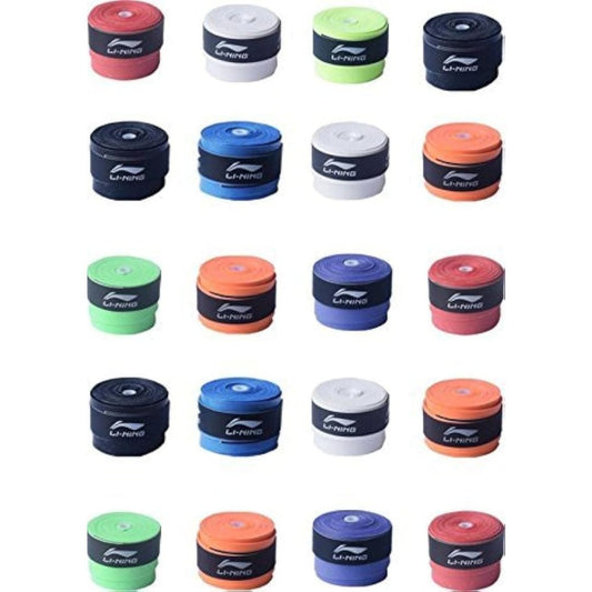 LX INDIA Badminton Grip Li-Ning GP-20 Overgrip Badminton Racket Grip - Assorted (20)