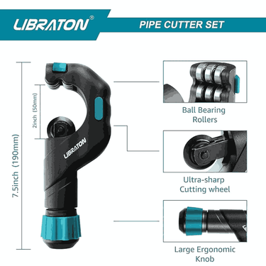 LXINDIA Pipe Cutter LIBRATON PIPE Cutter Set