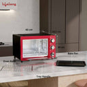 LXINDIA Microwave Ovan Lifelong 20 Litre Otg Electric Oven 1300W (Llot20A)