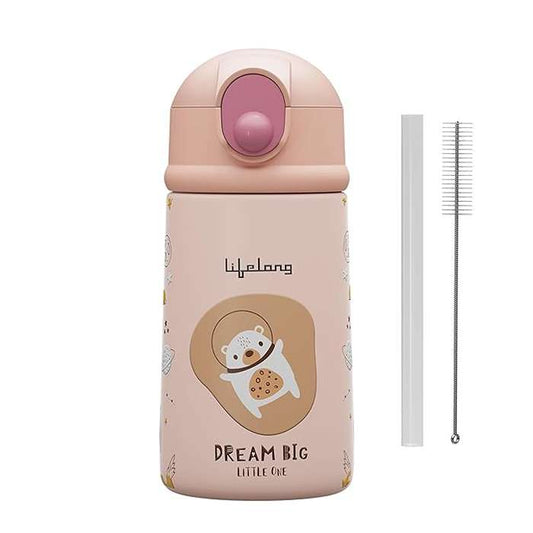 LX INDIA Water Bottle Lifelong 350ml Thermos Water Bottle for School Kids (LLBTK02)
