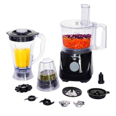 LXINDIA Grinders Lifelong 800 Watt Food Processor with Mixer Grinding Jar (LLFPR01)