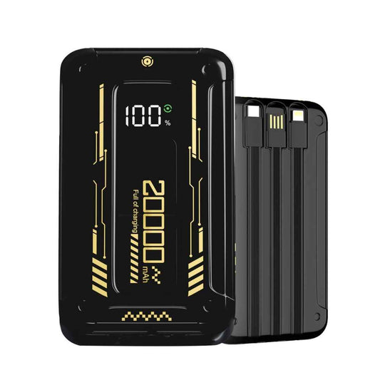 LX INDIA Powerbank Lifelong Armour 20000 mAh 22.5 W Fast Charging Compact Pocket Size Power Bank black