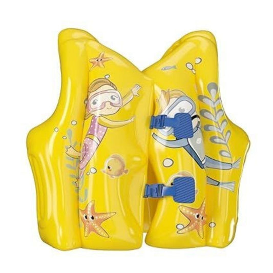 LX INDIA Pool Floats Lifelong Beginner Swim Vest Jacket for Kids Swimming Life Jacket - Yellow