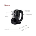 LXINDIA Beater Lifelong LLHM02 300 W Regalia Plus Hand Mixer Beater (Black)