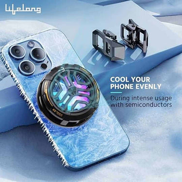 LXINDIA Mobile Cooler Lifelong Phone Cooler for Gaming Powerful Semiconductor Technology