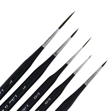 LXINDIA Painting Brush Like it Paint Brush Set Mini Detailers Detailing Professionals Painting Brushes