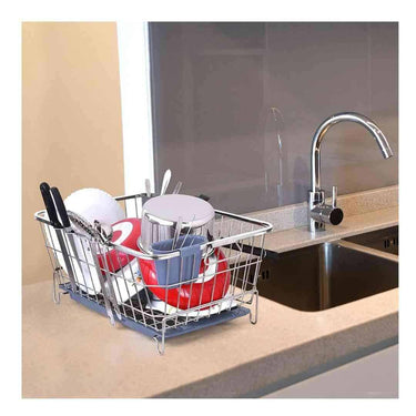 LXINDIA Sink organizer LiMETRO STEEL Stainless Steel Dish Drainer