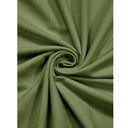 LXINDIA Curtains LINEN DESIGN COMPANY Cotton Curtains Set of 2 (Avocado Green)