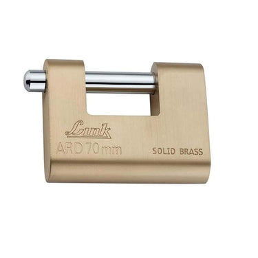 LXINDIA Lock Link Armored 70mm Padlock Hardened Shackle with 3 Keys